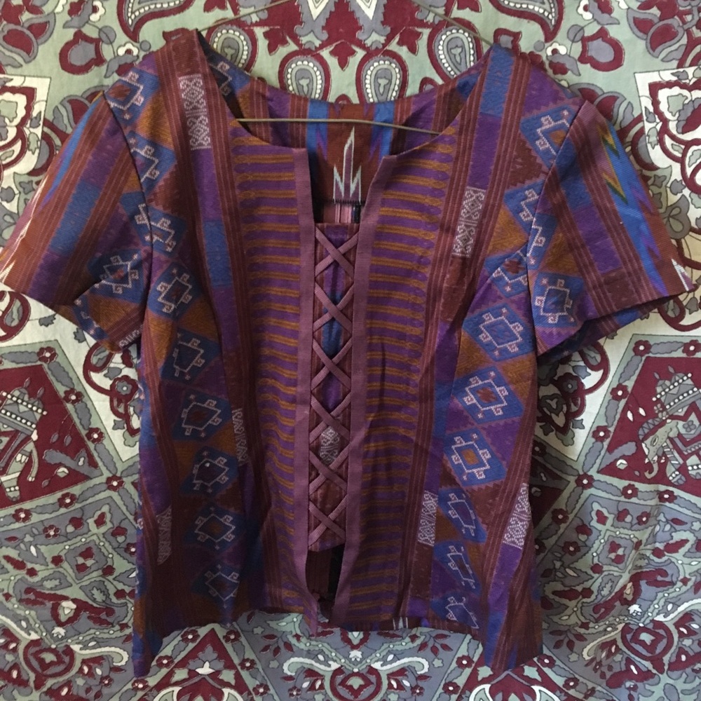 Funky crop top...